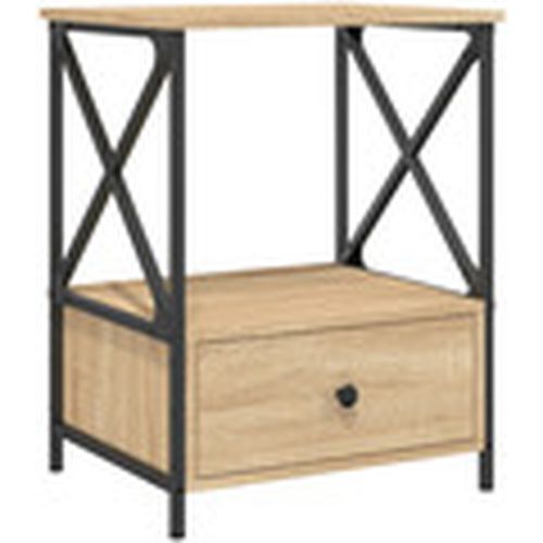 Mesas de comedor Mesita de noche madera de ingeniería roble Sonoma 50x41x65 cm para - Maison D'home - Modalova
