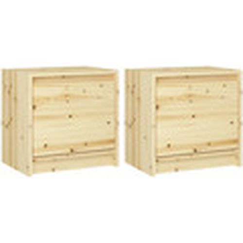 Mesas de comedor Mesitas de noche 2 uds madera maciza de abeto 40x30,5x40 cm para - Maison D'home - Modalova