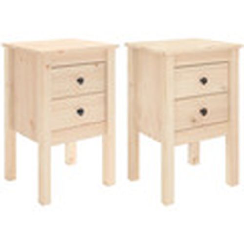Mesas de comedor Mesitas de noche 2 uds madera maciza de pino 40x35x61,5 cm para - Maison D'home - Modalova