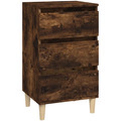 Mesas de comedor Mesita de noche madera contrachapada roble ahumado 40x35x70 cm para - Maison D'home - Modalova