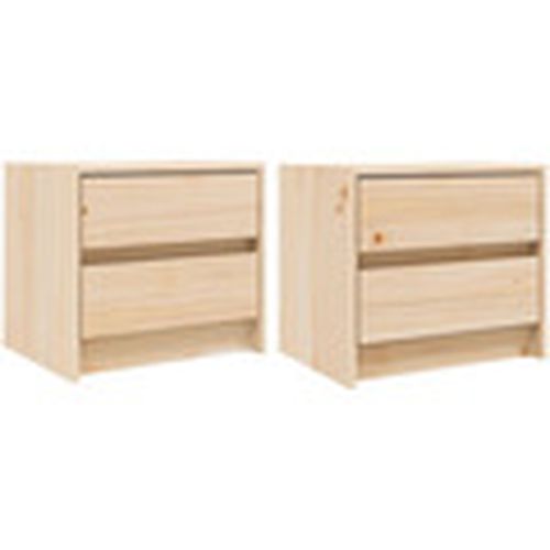 Mesas de comedor Mesitas de noche 2 uds madera maciza de pino 40x31x35,5 cm para - Maison D'home - Modalova