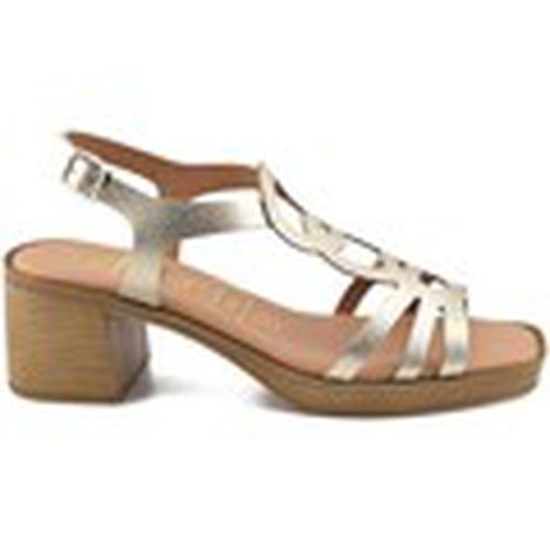 Sandalias Sandalias de mujer doradas de Piel con tacón by para mujer - Tekila - Modalova