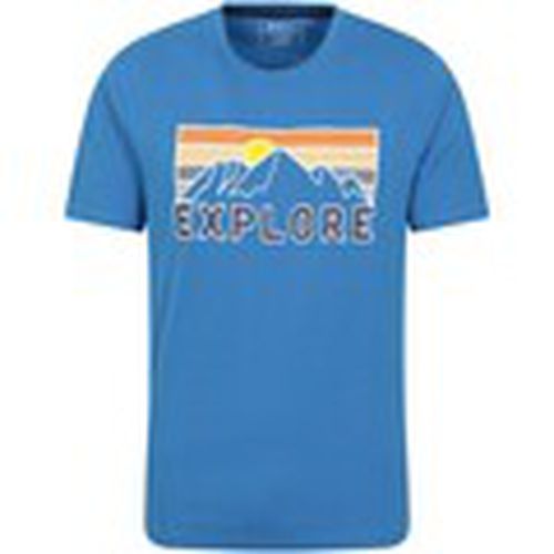 Camiseta manga larga Explore para hombre - Mountain Warehouse - Modalova
