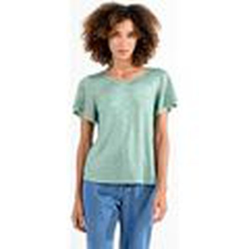 Tops y Camisetas P1677CE-EMERALD GREEN para mujer - Molly Bracken - Modalova
