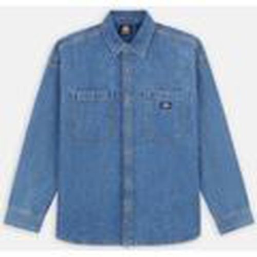 Camisa manga larga HOUSTON DK0A4YF5-CLB CLASSIC BLUE para hombre - Dickies - Modalova
