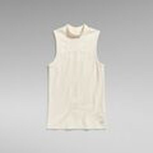 Camiseta tirantes D24502 D595 OPEN BACK MOCK-G286 ANTIQUE WHITE para mujer - G-Star Raw - Modalova