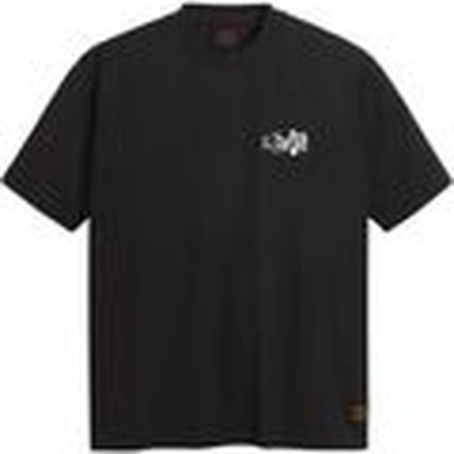 Tops y Camisetas A1005 0000 - BOX SKATE TEE-BLACK para hombre - Levis - Modalova