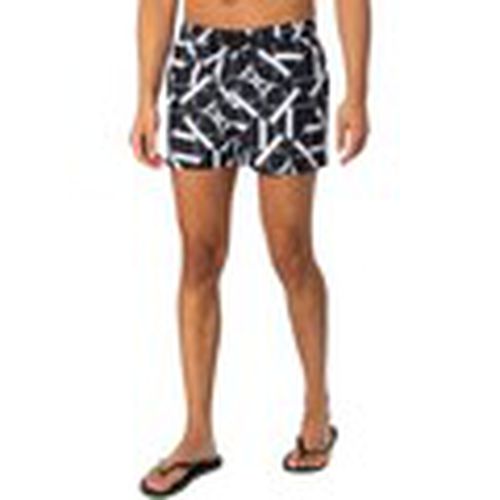 Bañador Shorts De Baño Cortos Con Cordón Estampado para hombre - Calvin Klein Jeans - Modalova