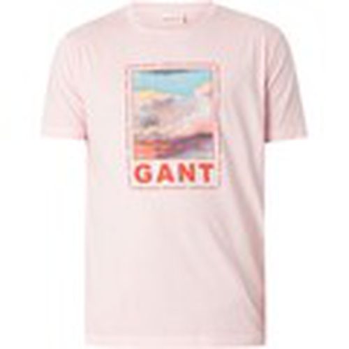 Camiseta Camiseta Gráfica Lavada para hombre - Gant - Modalova