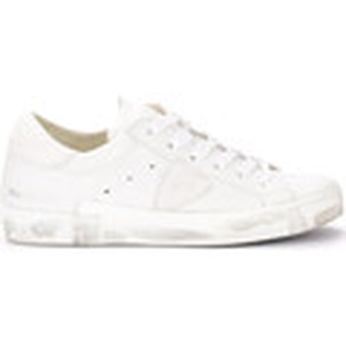 Deportivas Moda Zapatilla hombre Paris X en cuero blanco para mujer - Philippe Model - Modalova