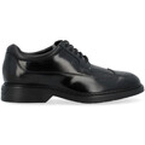 Zapatos Bajos Zapato con cordones H576 en cuero negro para mujer - Hogan - Modalova