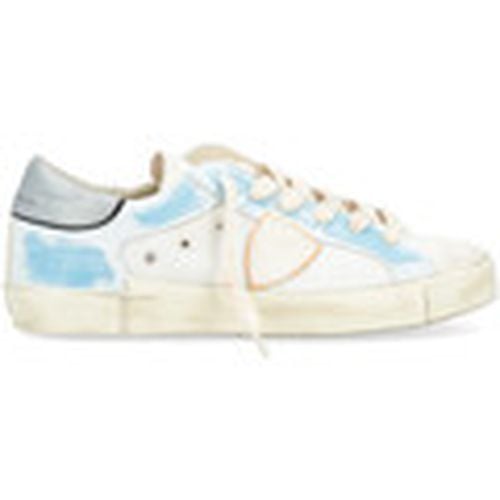 Deportivas Moda Zapatilla para hombre Paris X blanco y azul para mujer - Philippe Model - Modalova