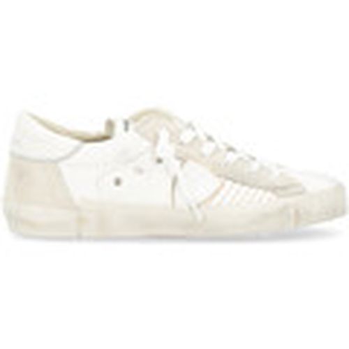 Deportivas Moda Zapatilla por hombre Paris X blanco efecto para hombre - Philippe Model - Modalova