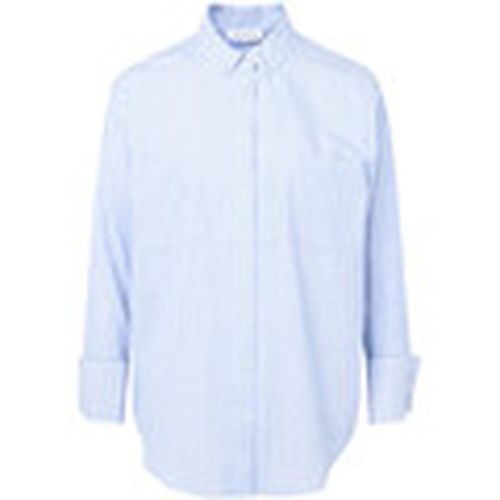 Camisa Camisa Catherine de algodón a rayas azul claro para mujer - Anine Bing - Modalova