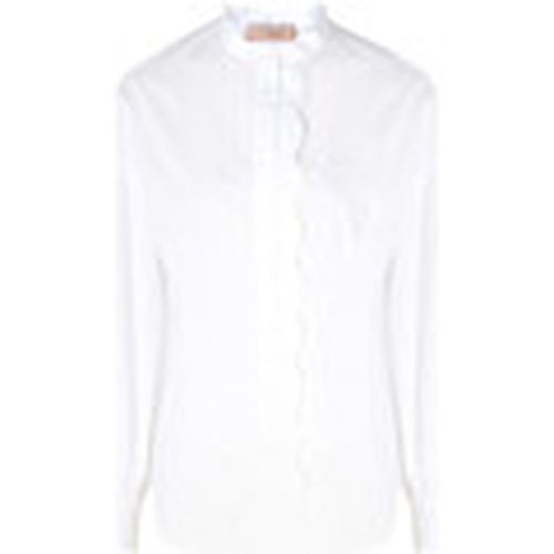 Camisa Camisa abullonada de algodón blanco para mujer - Twin Set - Modalova