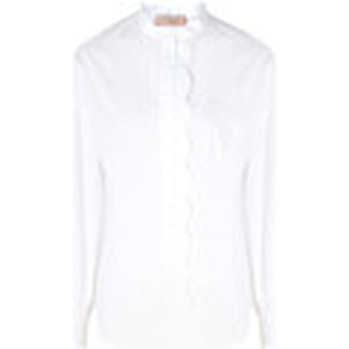Camisa Camisa abullonada en algodón blanco para mujer - Twin Set - Modalova