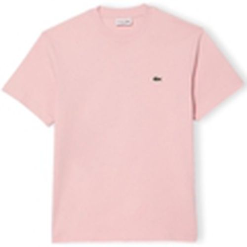 Tops y Camisetas Classic Fit T-Shirt - Rose para hombre - Lacoste - Modalova