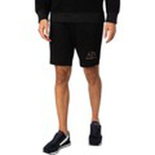 Short Shorts Deportivos Con Logo Cruzado para hombre - EAX - Modalova