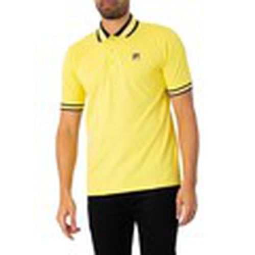 Polo Polo de canalé con ribete de Faraz para hombre - Fila - Modalova