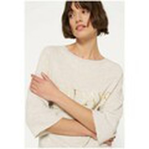 Camiseta Beach Sweater Soft White para mujer - 10 Days - Modalova
