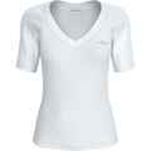Camiseta CAMISETA WOVEN LABEL MUJER para mujer - Calvin Klein Jeans - Modalova