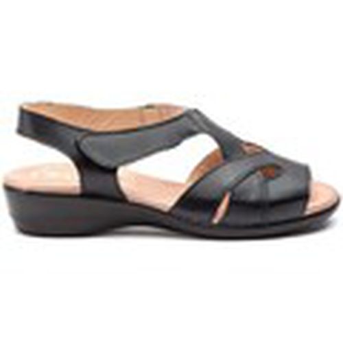 Sandalias Sandalias anatómicas de piel negra by CBP para mujer - Cbp - Conbuenpie - Modalova