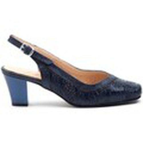 Zapatos de tacón Salones destalonados de piel azules by CBP para mujer - Cbp - Conbuenpie - Modalova