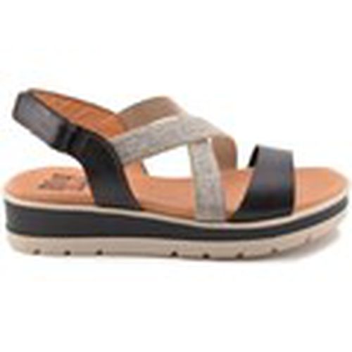 Sandalias Sandalias de mujer de Piel negras by para mujer - Blusandal - Modalova