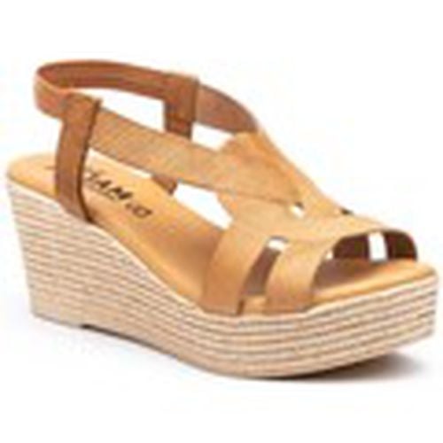 Sandalias Sandalias de mujer de piel marrones con cuña alta by CBP para mujer - Cbp - Conbuenpie - Modalova