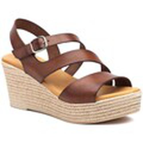 Sandalias Sandalias de mujer de piel con cuña alta by CBP para mujer - Cbp - Conbuenpie - Modalova