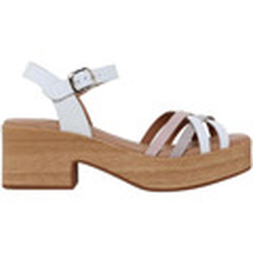 Sandalias Sandalias de mujer blancas de Piel by para mujer - Blusandal - Modalova