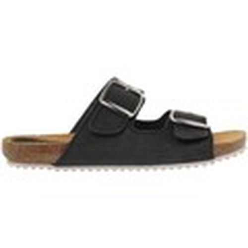 Sandalias Sandalias Bio de Piel negras para mujer - Blusandal - Modalova