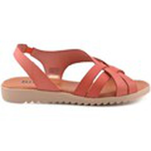 Sandalias Sandalias de mujer coral planas de piel by para mujer - Blusandal - Modalova