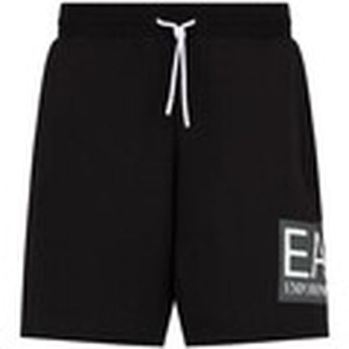 Pantalones EA7 - Bermudas Visibility de Algodón para hombre - Emporio Armani - Modalova