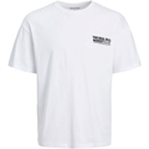 Camiseta 12254168 JORTOAST TEE SS CREW NECK TG BRIGHT WHITE para hombre - Jack & Jones - Modalova