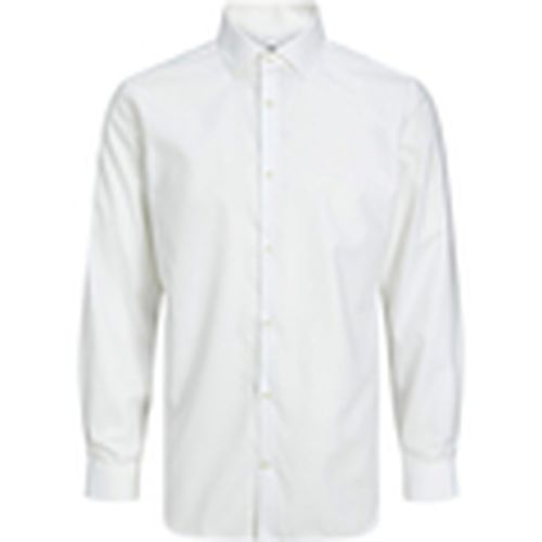 Camisa manga larga 12227385 JPRBLAPARKER SHIRT L/S NOOS WHITE para hombre - Jack & Jones - Modalova