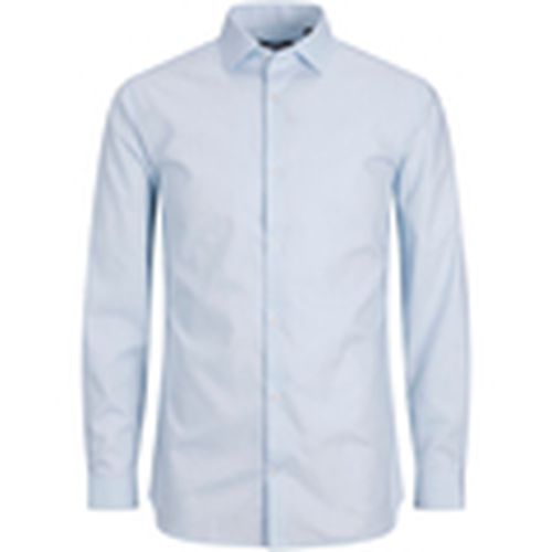 Camisa manga larga 12227385 JPRBLAPARKER SHIRT L/S NOOS CASHMERE BLUE para hombre - Jack & Jones - Modalova