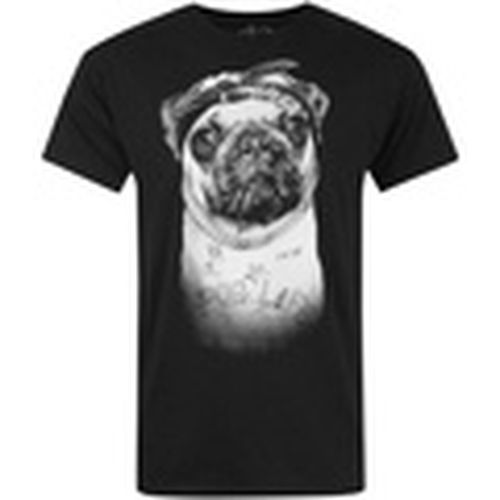 Camiseta manga larga Pug para hombre - Goodie Two Sleeves - Modalova