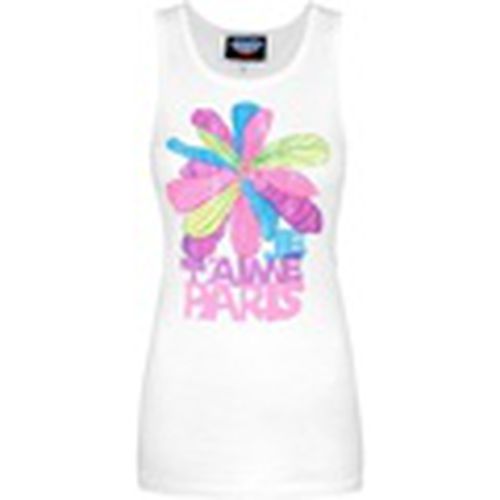 Camiseta tirantes Je T'Aime Paris para mujer - Junk Food - Modalova