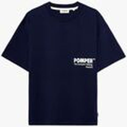 Camiseta Camiseta Pompeii Navy Boxy Graphic para mujer - Pompeii Brand - Modalova