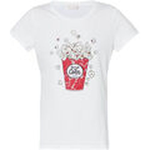 Tops y Camisetas Camiseta con strass y lentejuelas para mujer - Liu Jo - Modalova
