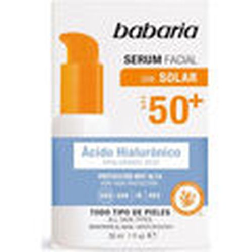 Protección solar Solar Acido Hialurónico Serum Facial Spf50+ para mujer - Babaria - Modalova