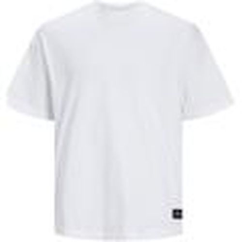 Camiseta 12253999-Bright Whit para hombre - Jack & Jones - Modalova