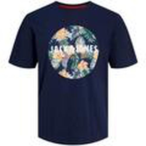 Camiseta 12248072-Navy Blazer para hombre - Jack & Jones - Modalova