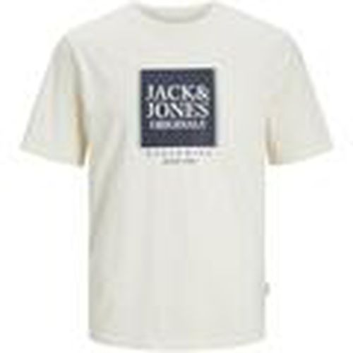 Camiseta 12252681-Buttercream para hombre - Jack & Jones - Modalova