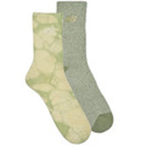 Calcetines TIE DYE MIDCALF SOCKS 2 PACK para mujer - New Balance - Modalova