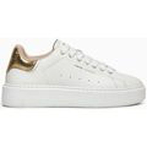 Deportivas Moda ELEVATE 27705-PP6 WHITE/GOLD para mujer - Crime London - Modalova