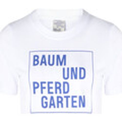 Tops y Camisetas Camiseta blanco con estampado azul para mujer - Baum Und Pferdgarten - Modalova