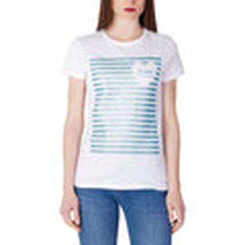 Camiseta GLITTER STRIPES W 4 F73 2T M 3876 para mujer - Love Moschino - Modalova