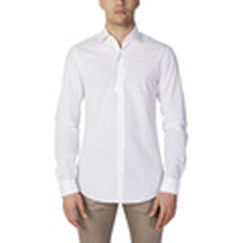 Camisa manga larga POPLIN STRETCH SLIM SHIRT K10K103025 para hombre - Calvin Klein Jeans - Modalova